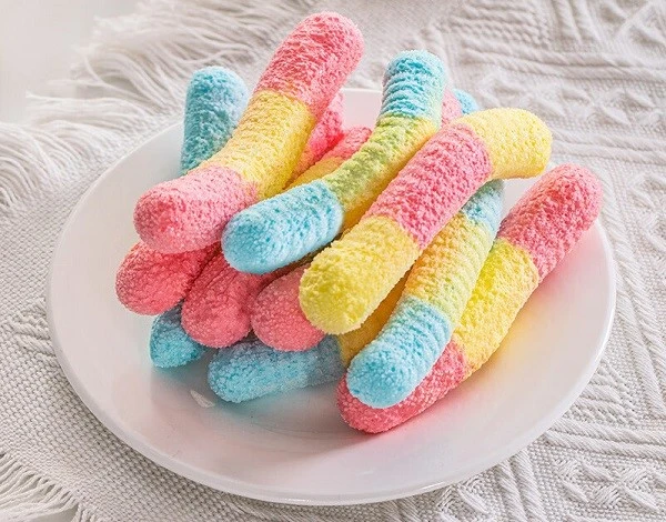 Bahan apa yang diperlukan untuk membuat gula-gula kering beku